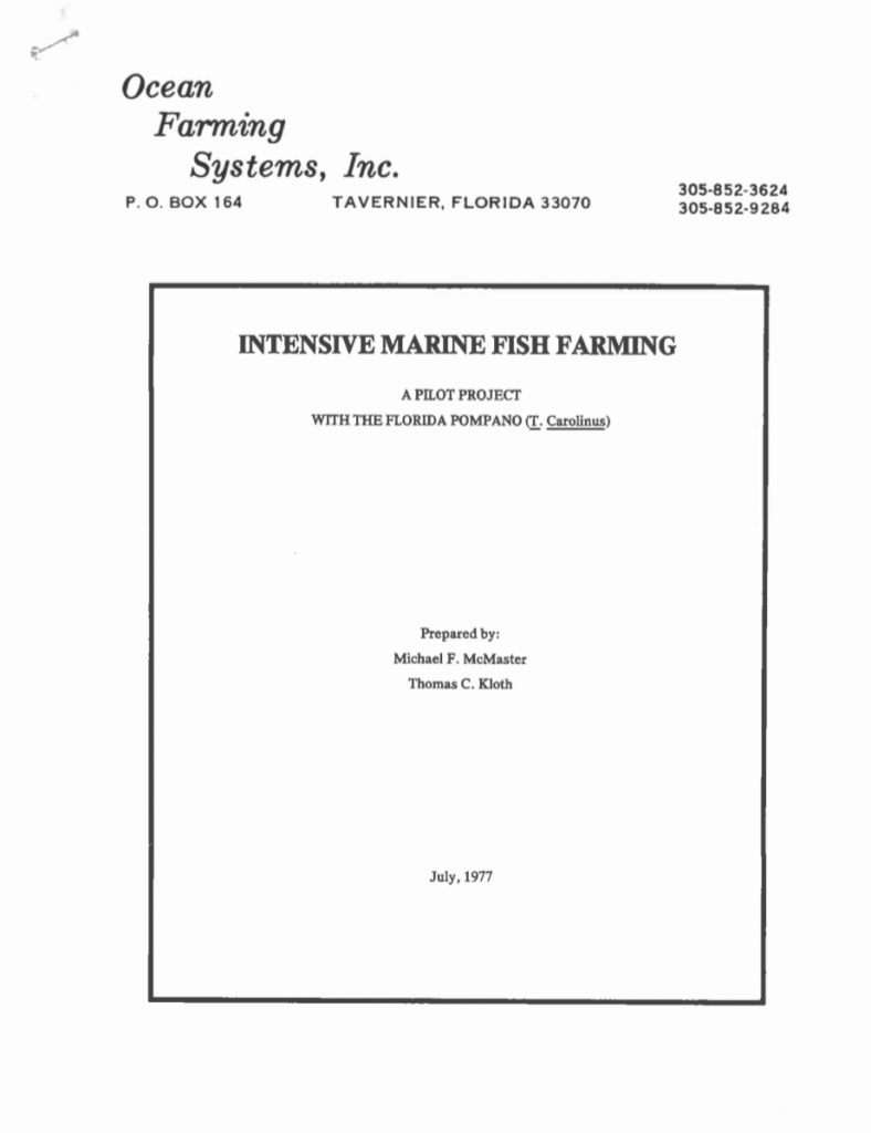 golden pompano farming golden pompano farming